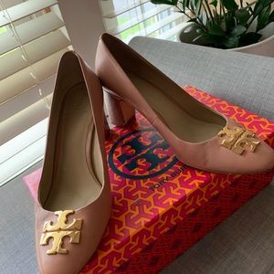 Blush pink Tory Burch shoes